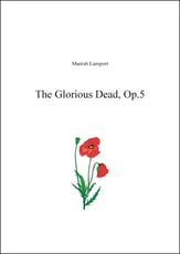 The Glorious Dead, Op.5 INST PARTS Two-Part choral sheet music cover